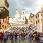 Spanish stairs in Rome