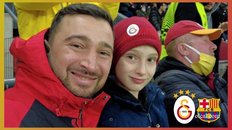 Galatasaray – Barcelona | Oğlum ile ilk maç VLOG